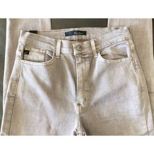 Kancan Non Distressed skinny fit light washed maroon jeans